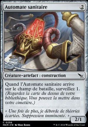 Automate sanitaire