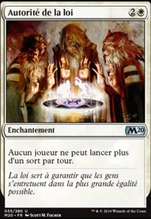 Autorité de la loi
