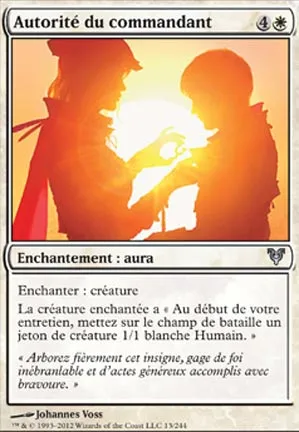Autorité du commandant
