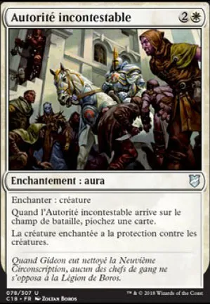 Autorité incontestable