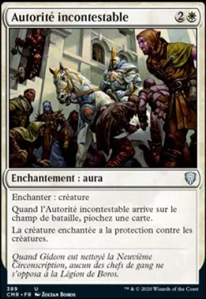 Autorité incontestable