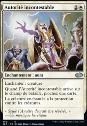 Autorité incontestable