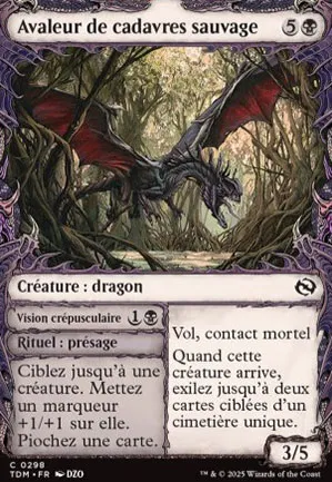 Avaleur de cadavres sauvage // Vision crépusculaire