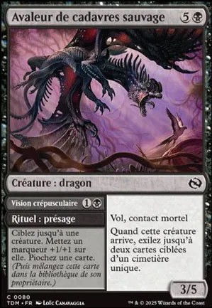 Avaleur de cadavres sauvage // Vision crépusculaire