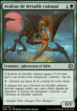 Avaleur de ferraille cuirassé