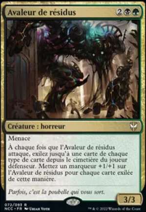 Avaleur de résidus