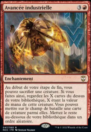 Avancée industrielle