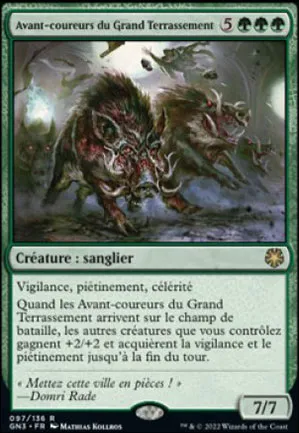 Avant-coureurs du Grand Terrassement
