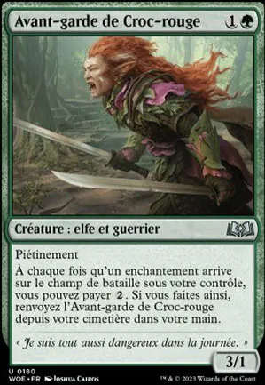 Avant-garde de Croc-rouge