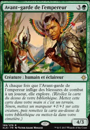 Avant-garde de l'empereur