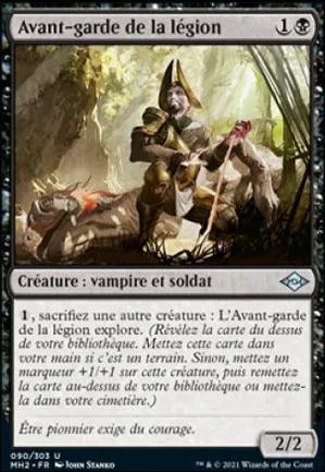 Avant-garde de la légion