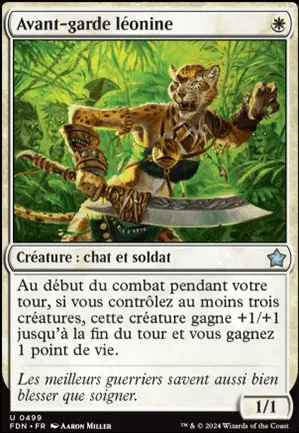 Avant-garde léonine