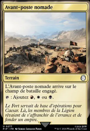 Avant-poste nomade