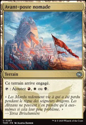 Avant-poste nomade