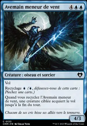 Avemain meneur de vent