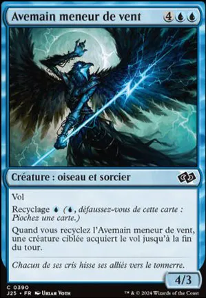 Avemain meneur de vent