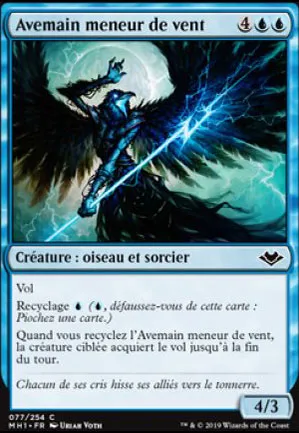 Avemain meneur de vent