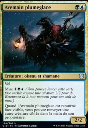 Avemain plumeglace