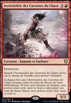 Aventurière des Cavernes du Chaos