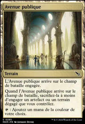 Avenue publique