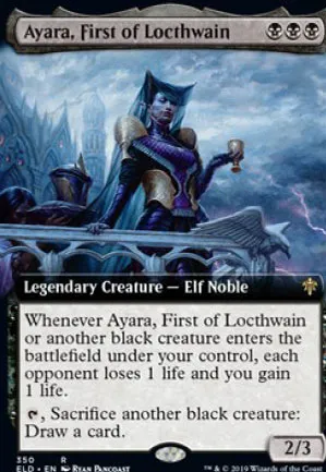 Ayara, Première de Locthwain