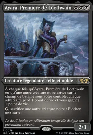 Ayara, Première de Locthwain