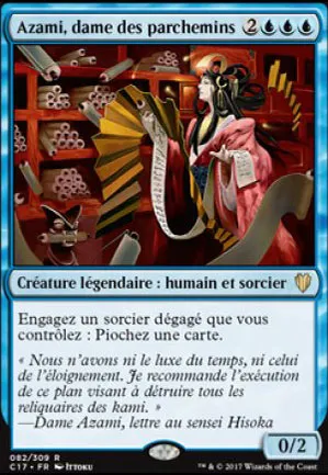 Azami, dame des parchemins
