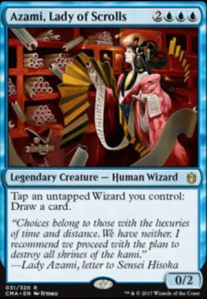 Azami, dame des parchemins
