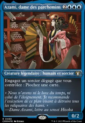 Azami, dame des parchemins