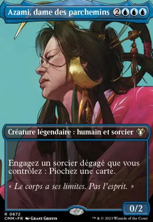 Azami, dame des parchemins