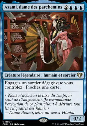 Azami, dame des parchemins