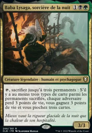 Baba Lysaga, sorcière de la nuit