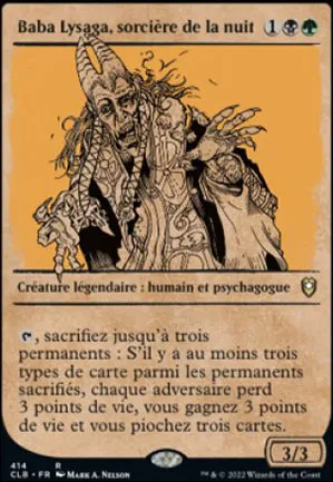 Baba Lysaga, sorcière de la nuit