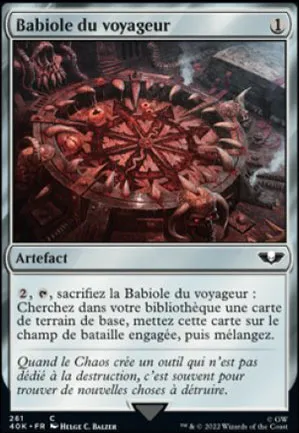 Babiole du voyageur