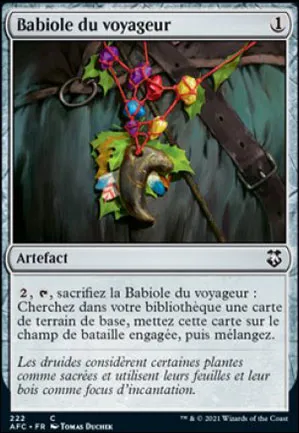 Babiole du voyageur