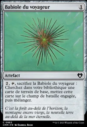Babiole du voyageur