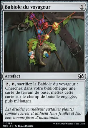 Babiole du voyageur