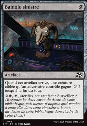 Babiole sinistre