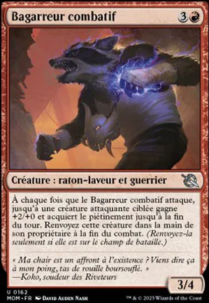 Bagarreur combatif