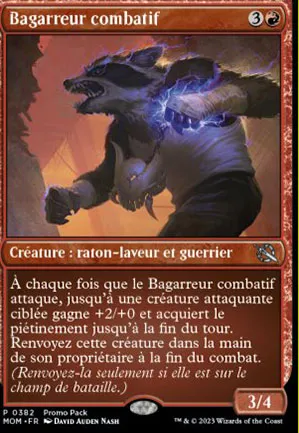 Bagarreur combatif