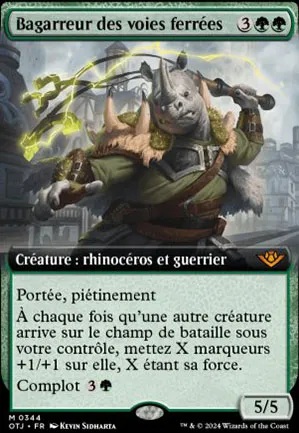 Bagarreur des voies ferrées