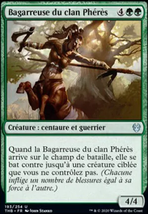 Bagarreuse du clan Phérès