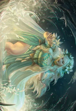 Baie d'Or, fille de la Rivière - Illustration