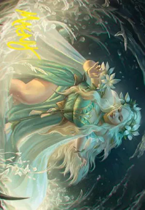 Baie d'Or, fille de la Rivière - Illustration