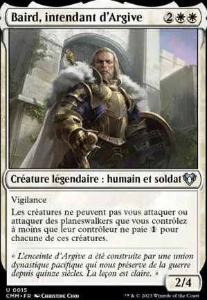 Baird, intendant d'Argive
