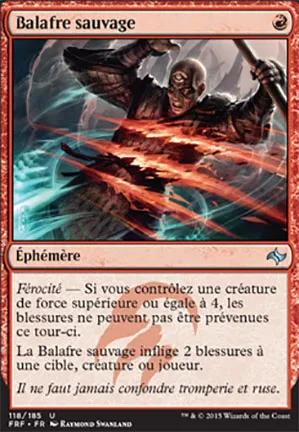 Balafre sauvage