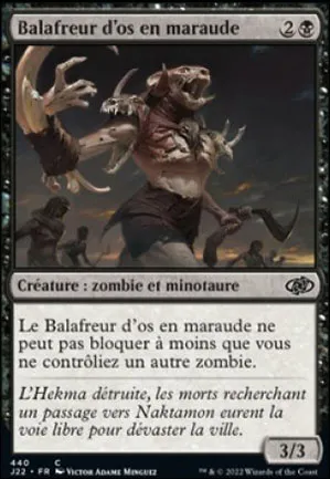 Balafreur d'os en maraude