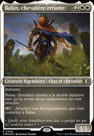 Balan, chevalière errante
