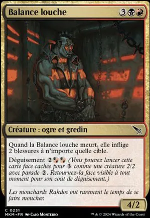 Balance louche