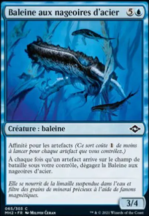 Baleine aux nageoires d'acier